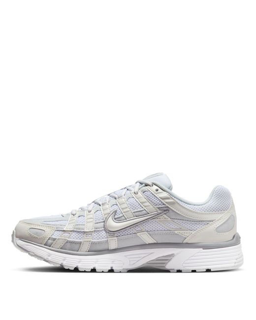 Nike White P-6000 Shoes