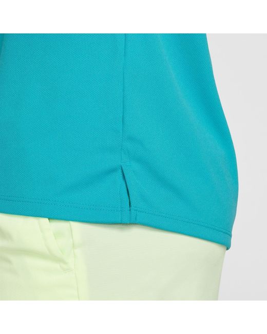 Nike Blue Short Sleeve Performance Running Top for men