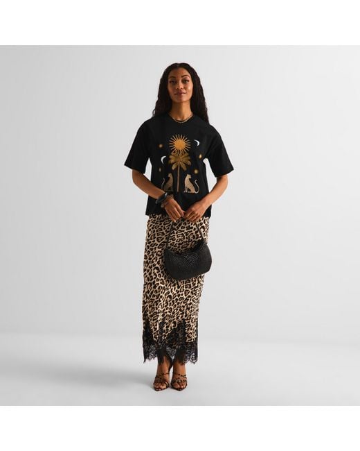 Never Fully Dressed Black Running Wild T-shirt