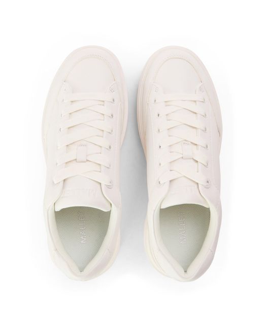 Mallet White Lansbury Low-Top Trainers