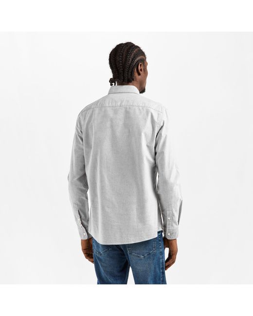 Boss Gray Long Sleeve Shirt for men