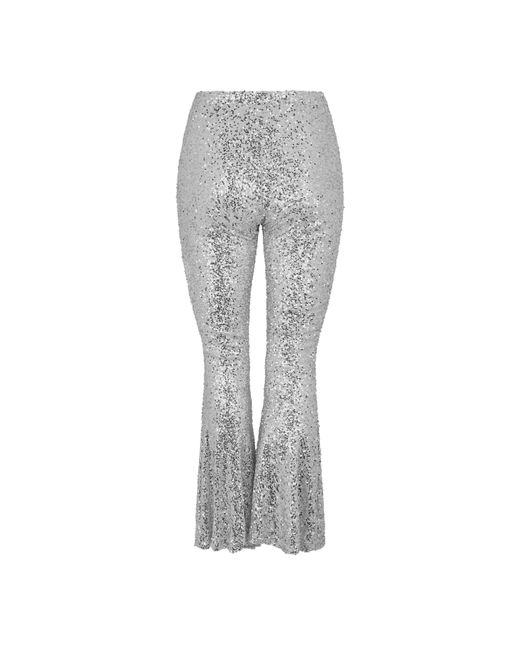 Never Fully Dressed Natural Diva High Rise Flared Trousers