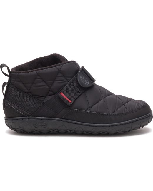 Chaco Black Ramble Puff Mule Slipper
