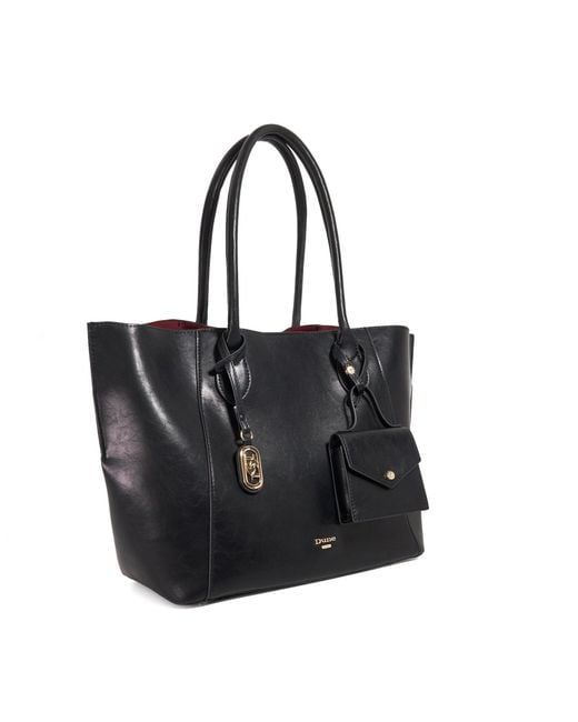 Dune Black Dexterity Tote Bag