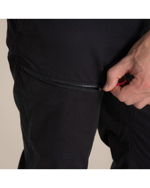 Craghoppers Black Dofe Brisk Trouser for men