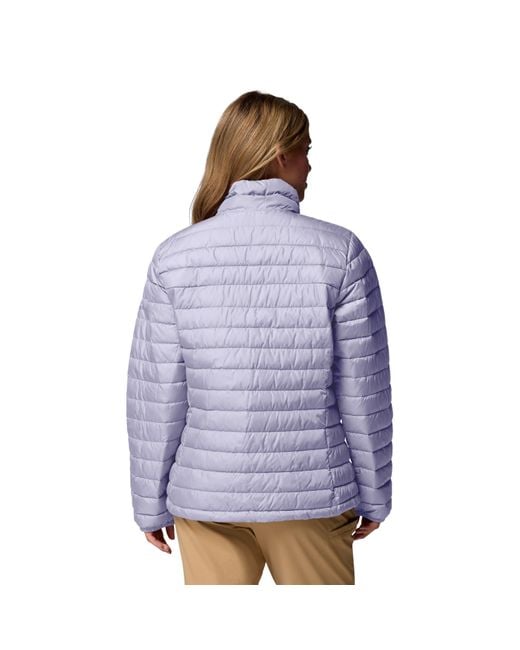 Columbia Blue Chestnut Clearing Water-Resistant Lightweight Insulated Puffer Jacket