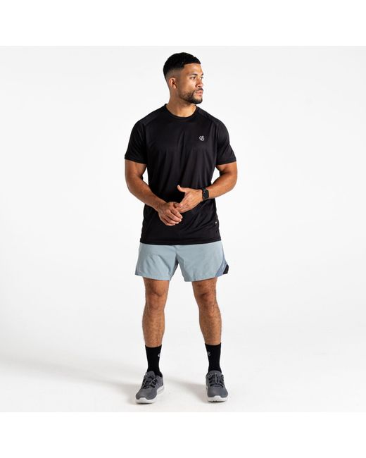Dare 2b Black Accelerate Tee for men