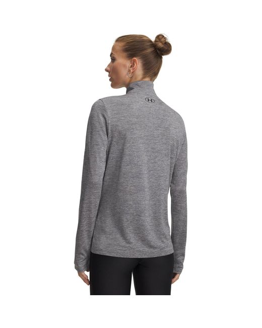 Under Armour Gray Tech Half Zip Top