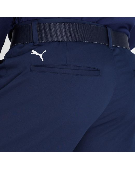 PUMA Blue Tech Golf Shorts for men