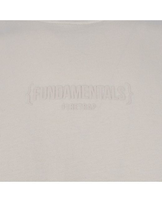 Firetrap Natural Puff Print Oversized T-Shirt for men