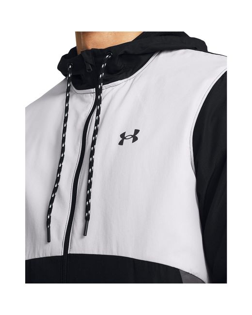 Under Armour Black Legacy Lightweight Windproof Windbreaker for men