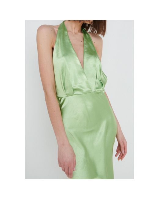 Pretty Lavish Green Slinky Dress