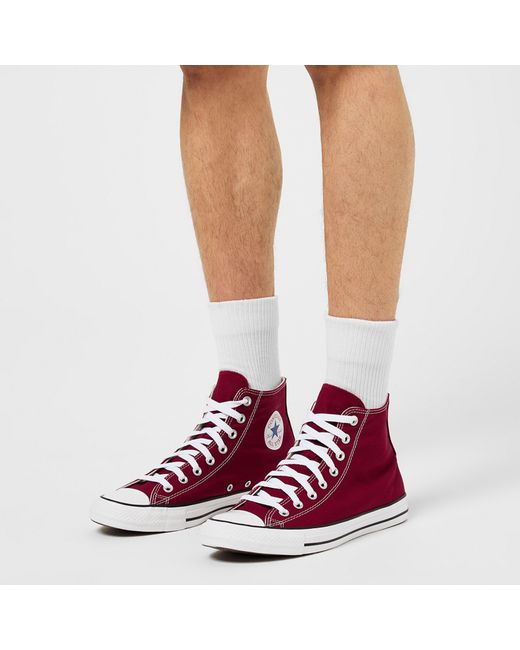 Converse Red Chuck Taylor All Star Classic Trainers for men