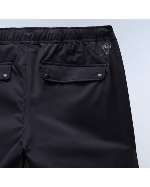 Napapijri Black Relaxed Fit Cargo Trousers for men