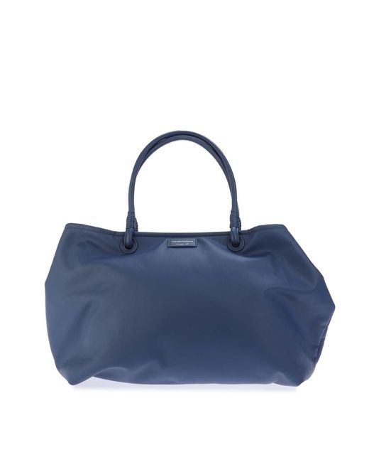 Emporio Armani Blue Shopping Bag