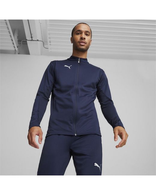 PUMA Blue Performance Moisture-Wicking Training Jacket for men