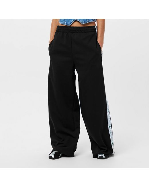 Lacoste Black Tape Jogging Bottoms