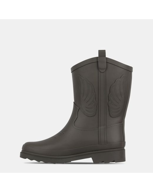 Jack Wills Gray Cowboy Waterproof Wellingtons
