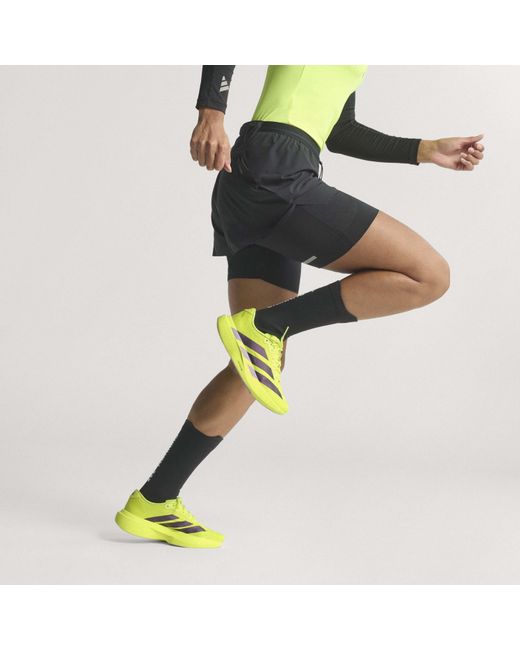 Adidas Yellow Adidas Adizero Evo Sl Woven Sneaker