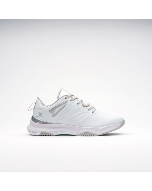 Gilbert White Impact Netball Shoes