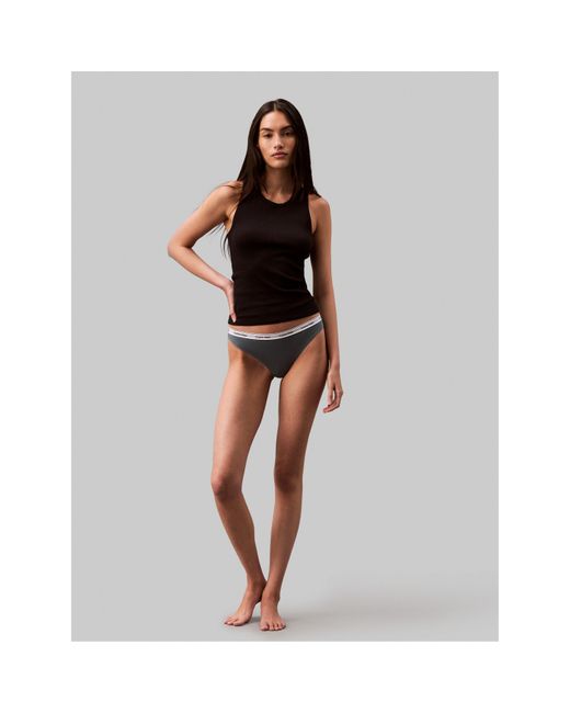 Calvin Klein Black Logo Brief