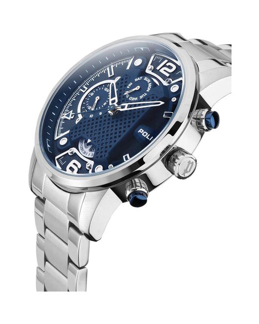 Police Blue Analogue Quartz Watch