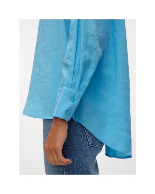 Vero Moda Blue Vmqueeny Shirt