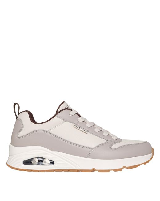 Skechers White Uno Stand On Air Trainers for men