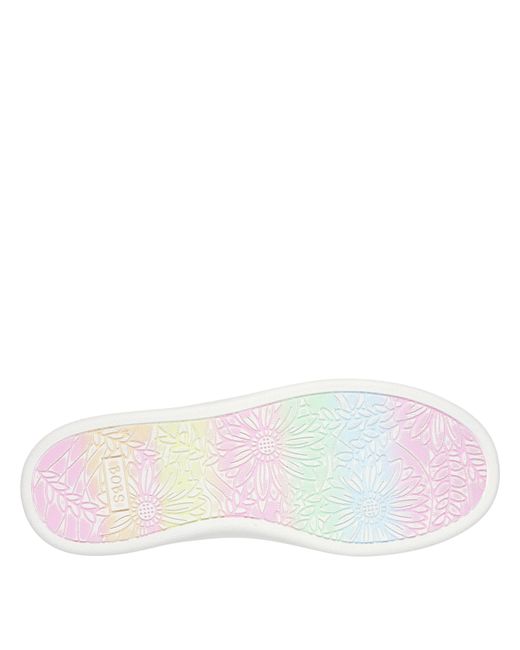 Skechers White Bobs D Vine Low-Top Trainers