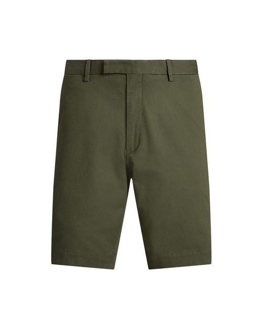 Polo Ralph Lauren Green Flat Shorts for men