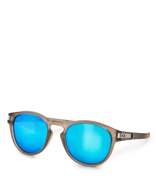 Oakley Blue Latch Round Sunglasses for men