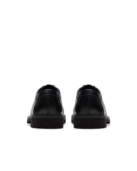 Clarks Black Moc Toe Formal Shoes for men