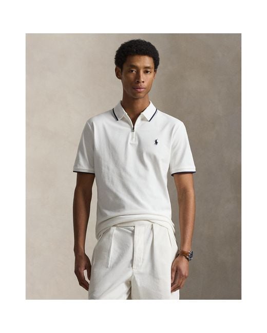 Polo Ralph Lauren White Short Sleeve Polo Shirt for men