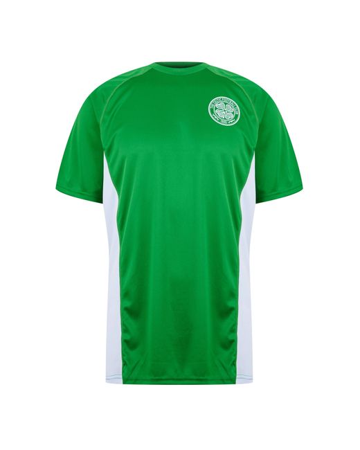 Source Lab Green Slab Celtic Poly T-Shirt Adults for men