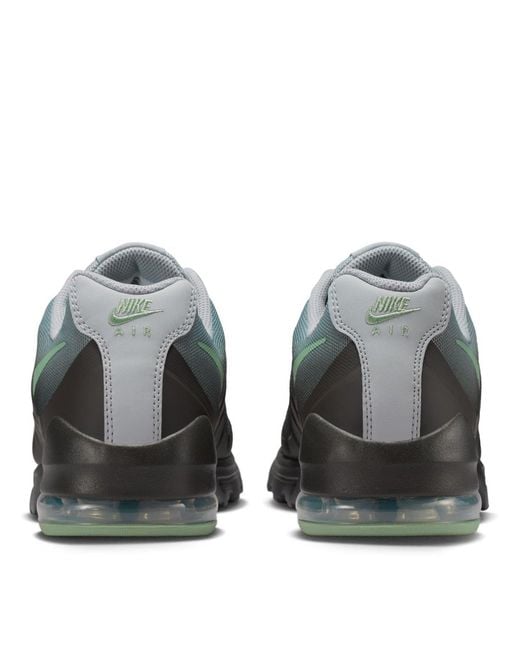 Nike Gray Air Max Invigor Shoes for men