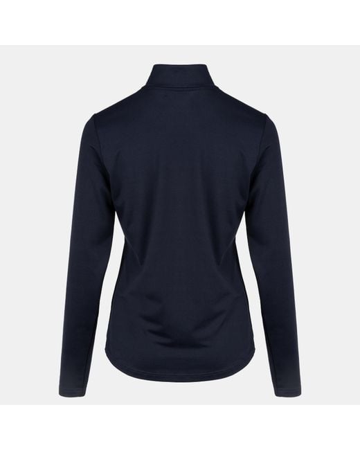 Slazenger 1881 Blue Golf Pullover Zip Top