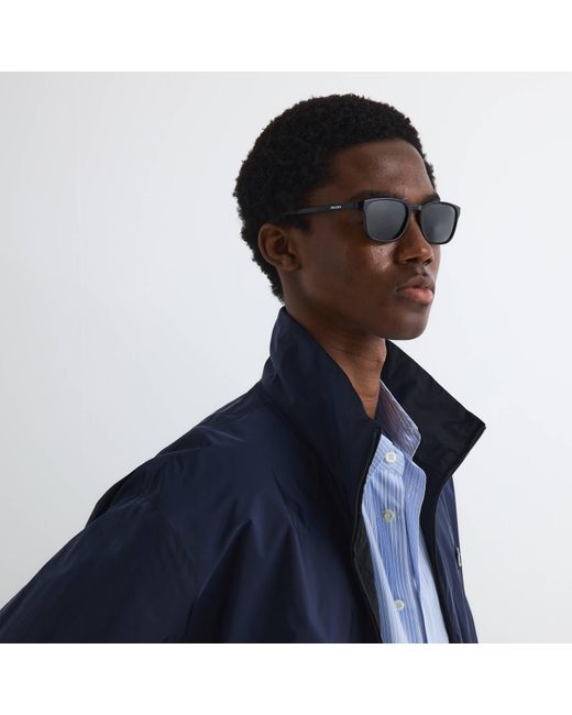 Prada Black 0Pr D13Su Wayfarer Sunglasses for men