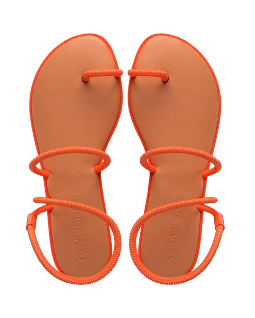 Havaianas Natural Una Sandl Flip Flops