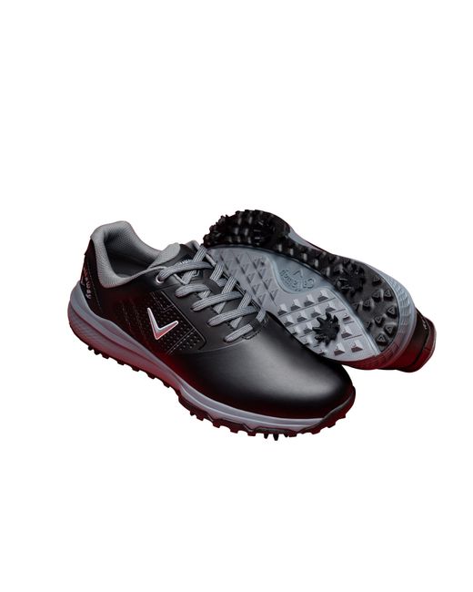 Callaway Apparel Black Cheviot Golf Shoes for men