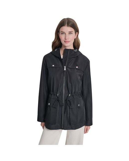 DKNY Black Windbreaker