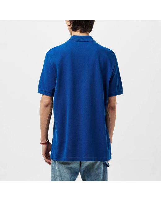 Lacoste Blue Logo Polo Shirt for men