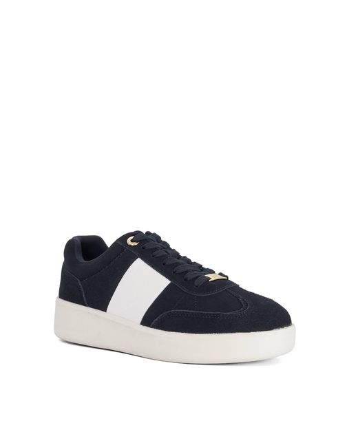 Dune Blue Enticing Low-Top Trainers