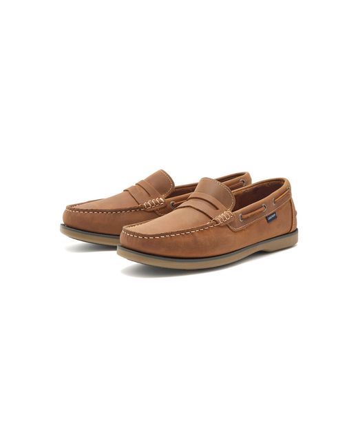 Chatham Brown Loafers for men