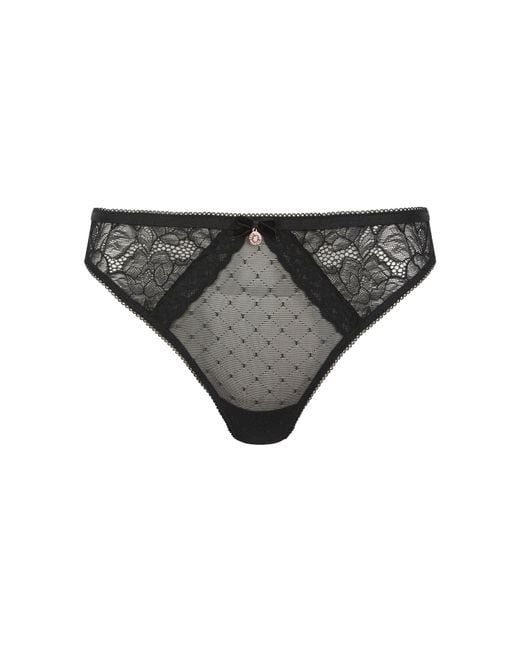 Ted Baker Gray Etta Floral Patterned Thong