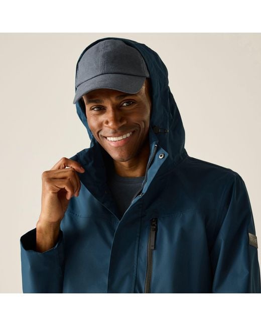 Regatta Blue Daledon Waterproof Isotex Jacket for men