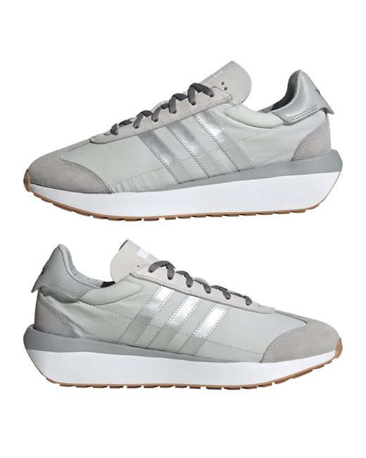 Adidas Originals Gray Country Low-Top Trainers for men