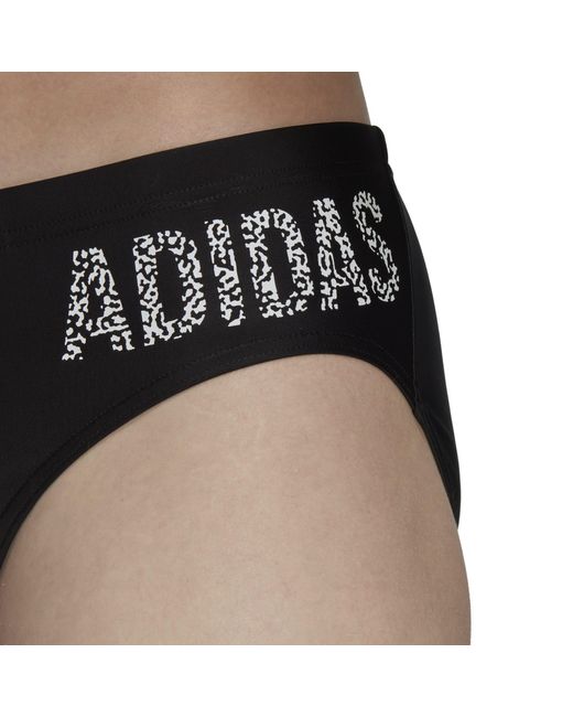 Adidas Black Lineage Trunk for men