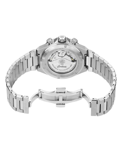 Certina Metallic Ds-7 Chrono Auto Watch for men