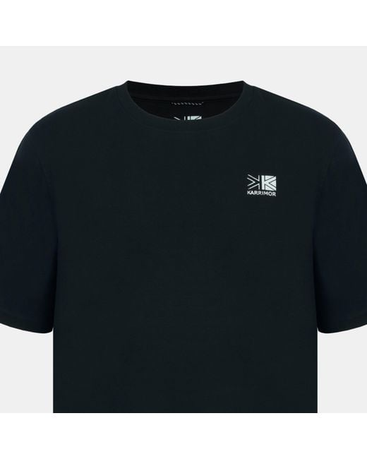 Karrimor Black Graphic Cotton Short Sleeve T-Shirt for men