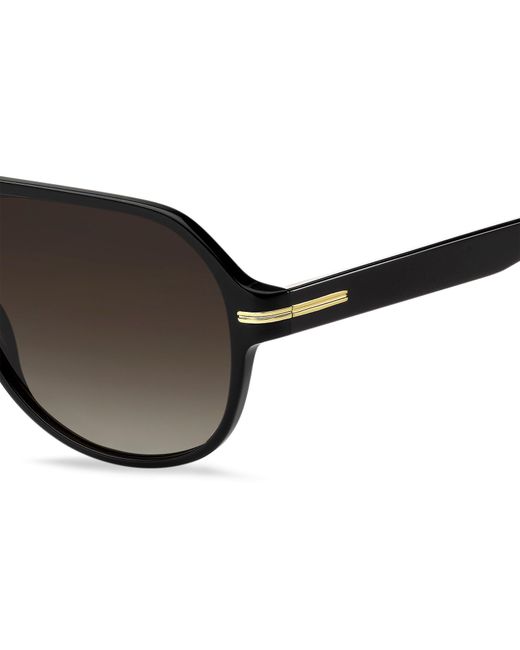 Boss Black Su Contemporary Square Sunglasses for men